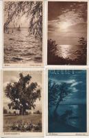 Balaton - 95 db régi (főleg 1930-as és 1940-es évek) városképes lap, Balaton és környéke