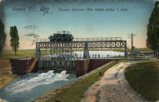 Óbecse Ferenc-tunell flood-gate (EM)