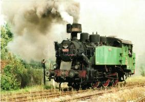 27 db modern használatlan mozdony motívumlap, gőzmozdony, villanymozdony / 27 modern unused locomoti...