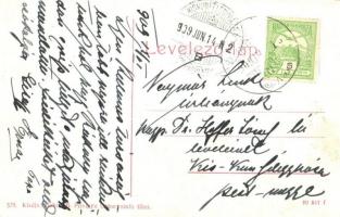 Bajmóc, Bojnice; vár a halas tóval. Kiadja Gubics B. 579. / lake with the pond