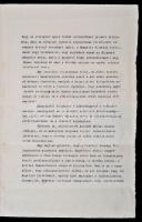 1920 VÉDETT! Neuilly, Apponyi Albert (1846-1933) a békeküldöttség elnökének március 8-án kelt, Huszá...