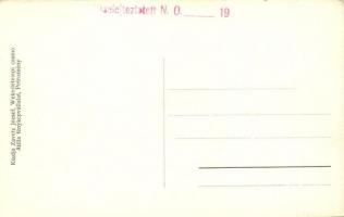 Petrozsény, Petrosani; M. Kir. Zsietzi Bányamű. kiadja Zavetz József / mine