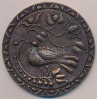 DN "IX. Dunamenti Folklór Fesztivál - Népek barátsága díj" Br díjplakett (83mm) T:2