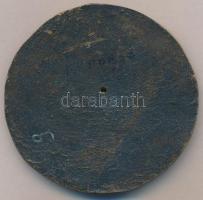 Debreczeny Tivadar (1890-1976) DN "Kuporgó" egyoldalas Br plakett (83mm) T:2