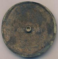 Szamosi Soós Vilmos (1885-1972) ~1930. "Koritsánszky őrnagy" Br plakett, hátoldalán csavar...