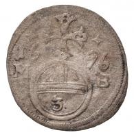 Német Államok / Szilézia 1696M-B 3pf Ag (0,48g) T:2-
German States / Silesia 1696M-B 3 Pfennig Ag (...
