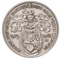 Tóth Sándor (1933-) 1982. "Bocskai István / MÉE Hajdú-Bihar Megye" jelzett Ag piefort emlé...