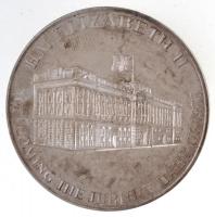 Nagy-Britannia 1977. "II. Erzsébet - Ezüst Jubileum 1952-1977" Ag emlékérem eredeti díszto...