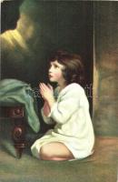 9 db régi Stengel litho művészlap / 9 pre-1945 Stengel litho art postcards