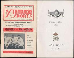 1953-1960 9 db Puskás Ferenccel és az Aranycsapattal kapcsolatos nyomtatvány. Benne a 6:3 angol mecc...