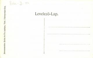 Titel, Fő utca, gyógyszertár, Nonnenmacher Jenő üzlete és saját kiadása / main street with shop and ...