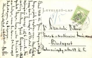 1916 Beszterce, Bistritz, Bistrita; szász lakodalmi csoport. Bartha Mária kiadása / Saxon wedding gr...