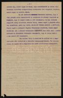 Zilahy Lajos (1891-1974): Az Istentelen Színjáték. c. kézirata. Félig géppel, félig kézzel írva. Szí...