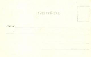 Palics, Palic, Palitsch;  Connen villa a teniszpályával, teniszezők. Heuman Mór kiadása / villa with...