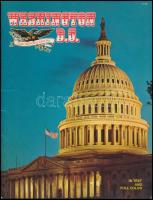 cca 1960-1970 "Washington D.C. our nation's capital" - színes ismertető prospektus