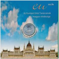 2011. 5Ft-200Ft (6xklf) forgalmi sor szettben + 3000Ft Ag "Az Európai Unió Tanácsának magyar el...
