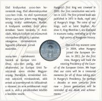 2011. 5Ft-200Ft (6xklf) forgalmi sor szettben + 3000Ft Ag "Az Európai Unió Tanácsának magyar el...