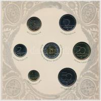 2007. 1Ft-100Ft (8xklf) "Berán Lajos és a pengő" forgalmi sor, benne "Berán Lajos és ...