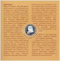 2009. 5Ft-200Ft "Haydn" (7xklf) forgalmi érme sor, benne "Joseph Haydn" Ag emlék...