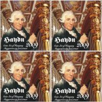 2009. 5Ft-200Ft Haydn (7xklf) forgalmi érme sor, benne Joseph Haydn Ag emlékérem (12g/0.999/29mm) (4x) T:BU  Adamo FO43.3