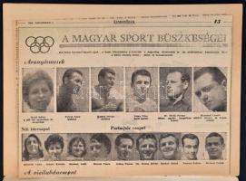 1963 A Magyar Válogatott 400 mérkőzése (1902-1963). Labdarúgás különszám. Papírkötés. Jó állapotban