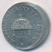 1908KB 20f technológiai hibás veret T:2