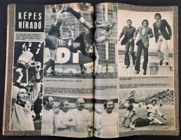 1972-1974 3 db Labdarúgás folyóirat szám: 
Labdarúgás XVIII. évf. 11. 1972. november. 75 éves a lab...
