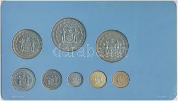 Belize 1974. 1c Br "Fecskefarkú kánya" + 5c Ni-sárgaréz "Villásfarkú tirannusz" ...