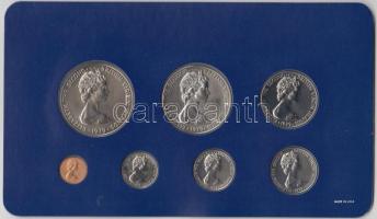 Brit Virgin szigetek 1979. 1c-5$ (7xklf) forgalmi sor T:1
British Virgin Islands 1979. 1 Cent - 5 D...