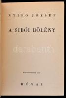 Nyirő József: A sibói bölény. Bp., é.n., Révai. Kiadói halina-kötés, jó állapotban