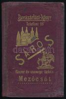 cca 1940 Mezőcsát, Sáros fűszer és csemege üzlete Bevásárlási könyv, bejegyzésekkel