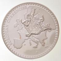 DN "Európai valuták / Írország - Dublin - Four Courts épülete" ezüstözött fém emlékérem (5...