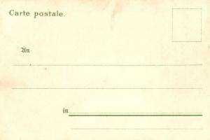 ~1899 Copenhagen, Gruss aus Cirkus Schumann / circus advertisement, horse show. Reisinger & Co. ...