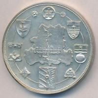 Lapis András (1942-) DN "Szeged / Szeged Tourist" Ag emlékérem (57,77g/0.835/42,5mm) T:1-,...