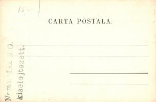 Bucharest, Bucuresci; Strada Lipscani si Piata Sfantu Gheorghe, La Ruleta, Rochi, Fabrica / street a...