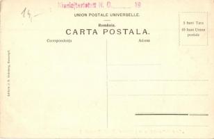 Bucharest, Bucuresti; "Generala" societate de asigurare, Strada Episcopiei / street view w...