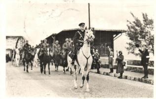 1938 Komárom, Komárno; bevonulás, Horthy Miklós / entry of the Hungarian troops + Komárom visszatért So. Stpl.