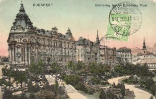 Budapest I. Döbrentei tér, Tabán az Erzsébet hídfőnél, Keller Ignácz tabáni sör és borcsarnoka. TCV card (EK)