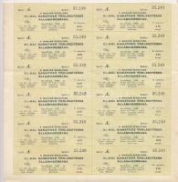 Budapest 1942. "A Magyar Királyság 3%-kal Kamatozó Törlesztéses Államadóssága" bemutatóra ...