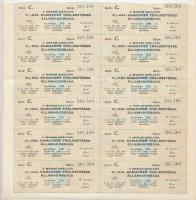 Budapest 1942. "A Magyar Királyság 3%-kal Kamatozó Törlesztéses Államadóssága" bemutatóra ...