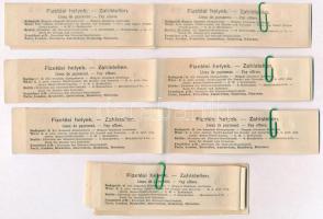 Budapest ~1920. "4%-kal kamatozó m. kir. járadékkölcsön" és "4%-kal kamatozó magyar j...