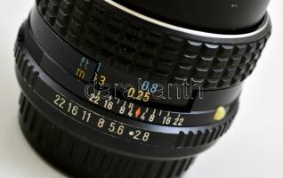SMC Pentax 24mm f/2.8 objektív, Pentax K bajonettel, eredeti tokjában, jó állapotban / Pentax 24mm l...