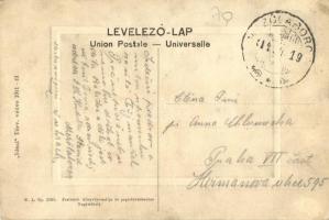 Nagymihály, Michalovce; Aranybika szálloda, Strömpl Gábor üzlete, kocsma, kávéház és étterem. W. L. ...