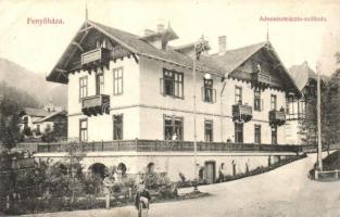 Fenyőháza, Lubochna; Adminisztráció szálloda. Ébenhő Károly kiadása / Hotel (r)