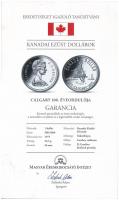 Kanada 1975. 1$ Ag "Calgary" tanúsítvánnyal T:1-
Canada 1975. 1 Dollar Ag "Calgary&q...