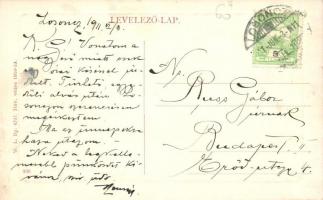 Losonc, Lucenec; Hubay kastély. W. L. Bp. 4707. / castle