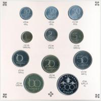 1993. 10f-200Ft (11xklf) forgalmi sor dísztokban, benne 200Ft Ag "MNB" T:PP
Adamo FO26.3