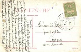 Korompa, Krompach; Vasgyár. W. L. Bp. 2744. Kiadja Hamornik Otto / iron works, factory (r)