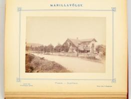 cca 1890 Marilla magaslati gyógyhely és környéke Sanatorium mell-idegbetegek és üdülők részére. 6p. ...