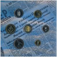 2006. 1Ft-100Ft (7xklf) "1956-os forradalom" forgalmi sor karton dísztokban T:BU sérült ka...